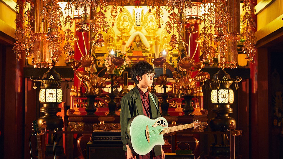 崎山蒼志「Heaven」ライブ映像のサムネイル。