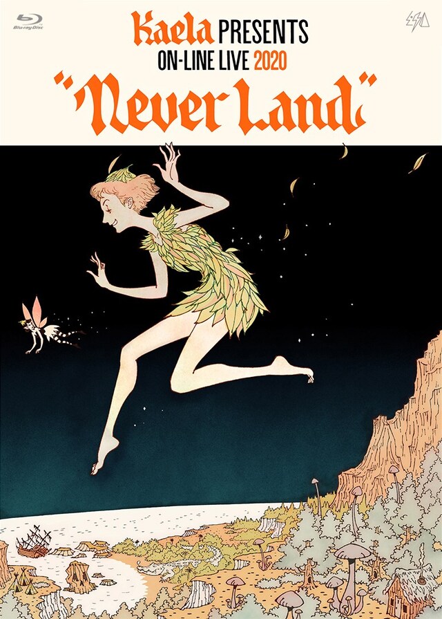 「KAELA presents on-line LIVE 2020 "NEVERLAND"」Blu-rayジャケット