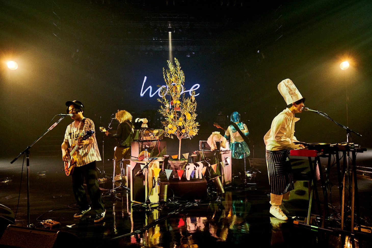 「マカロック振替配信ワンマン ～Zepp横浜から希望を込めて～」の様子。（撮影：酒井ダイスケ）