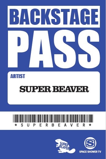 「BACKSTAGE PASS風オリジナルステッカー」イメージ