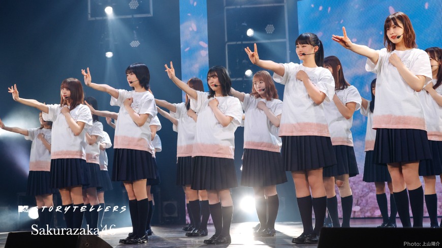 「Storytellers: Sakurazaka46」より。（撮影：上山陽介）