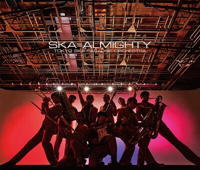 東京スカパラダイスオーケストラ「SKA=ALMIGHTY」CD＋Blu-ray盤ジャケット