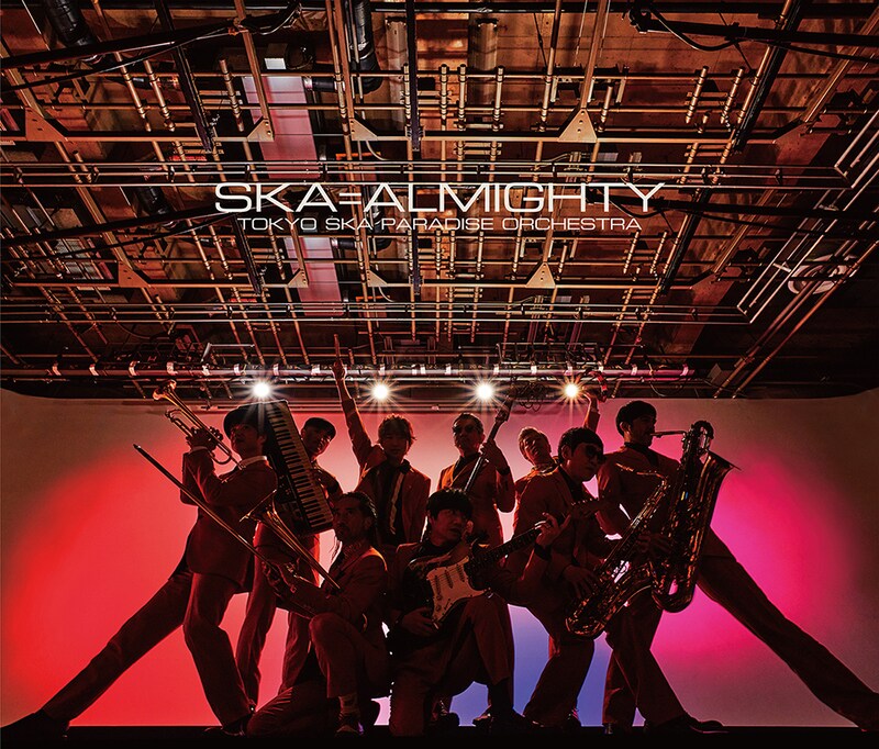 東京スカパラダイスオーケストラ「SKA=ALMIGHTY」CD＋Blu-ray盤ジャケット