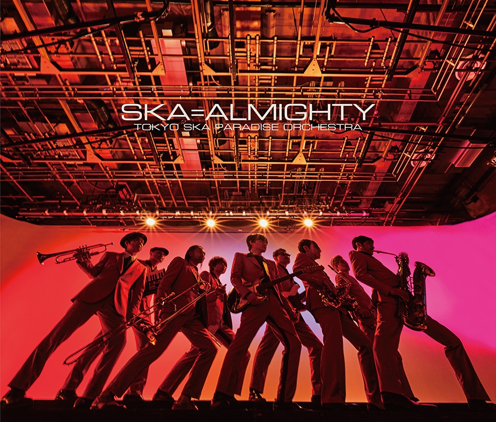 東京スカパラダイスオーケストラ「SKA=ALMIGHTY」CD＋DVD盤ジャケット