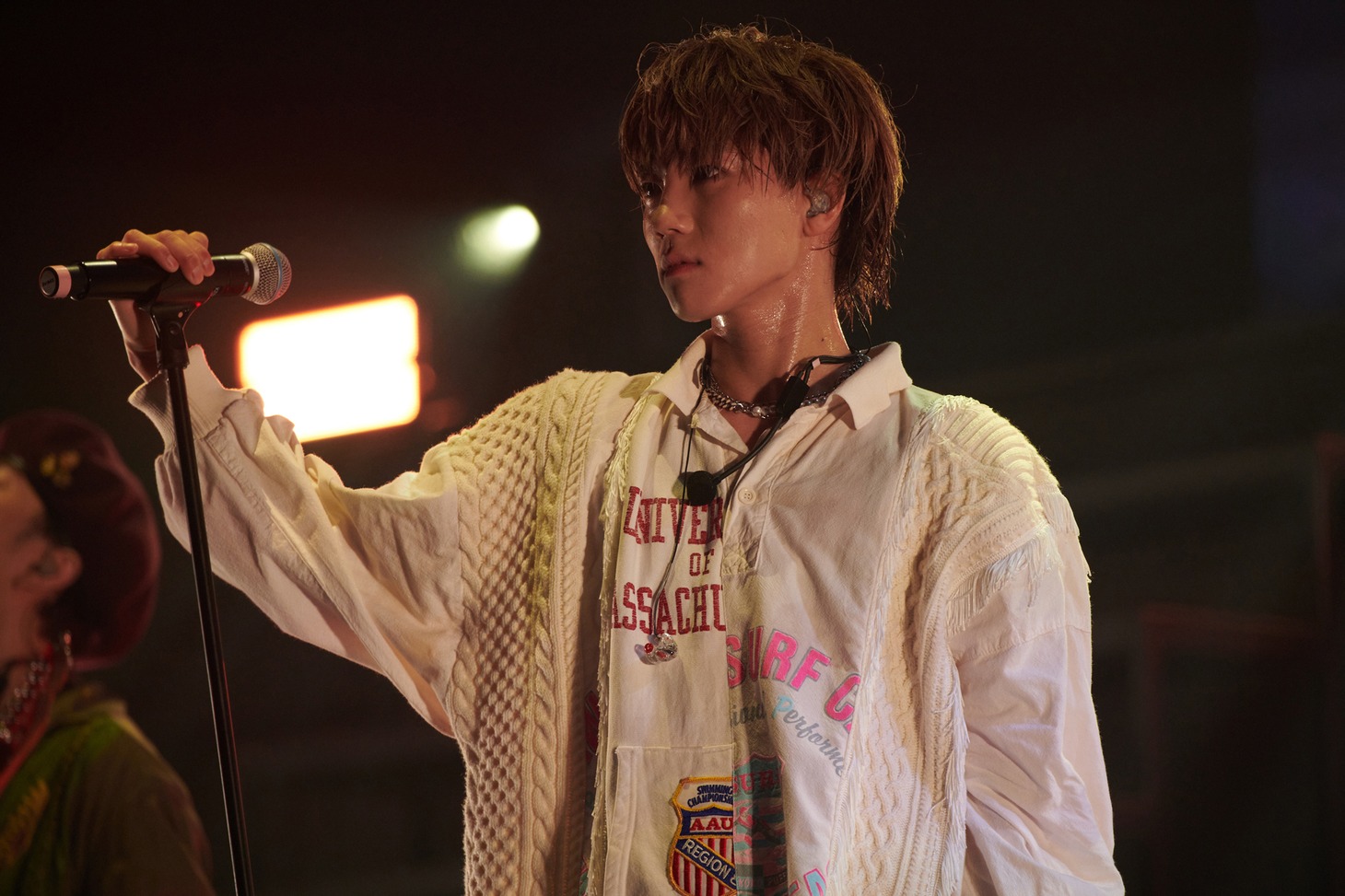 安井謙太郎（Vo）（撮影：前田学）