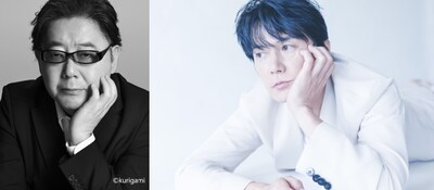 左から秋元康、福山雅治。