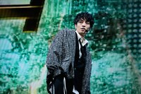 森田美勇人（B, Vo）（撮影：前田学）