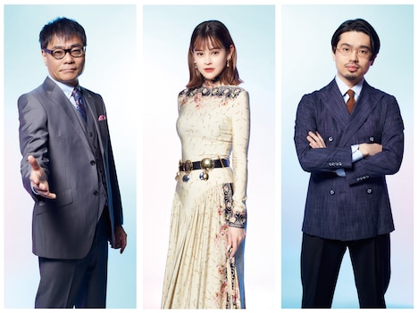 左からいとうせいこう、emma、ハマ・オカモト（OKAMOTO'S）。