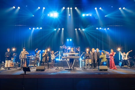 「KENJI ITO The 30th Anniversary Concert～supported by SQUARE ENIX～」の様子。