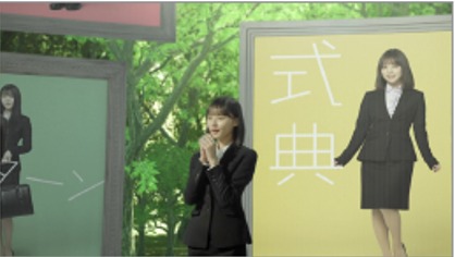 「どんなシーンでも篇 レディス」より。