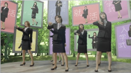 「どんなシーンでも篇 レディス」より。