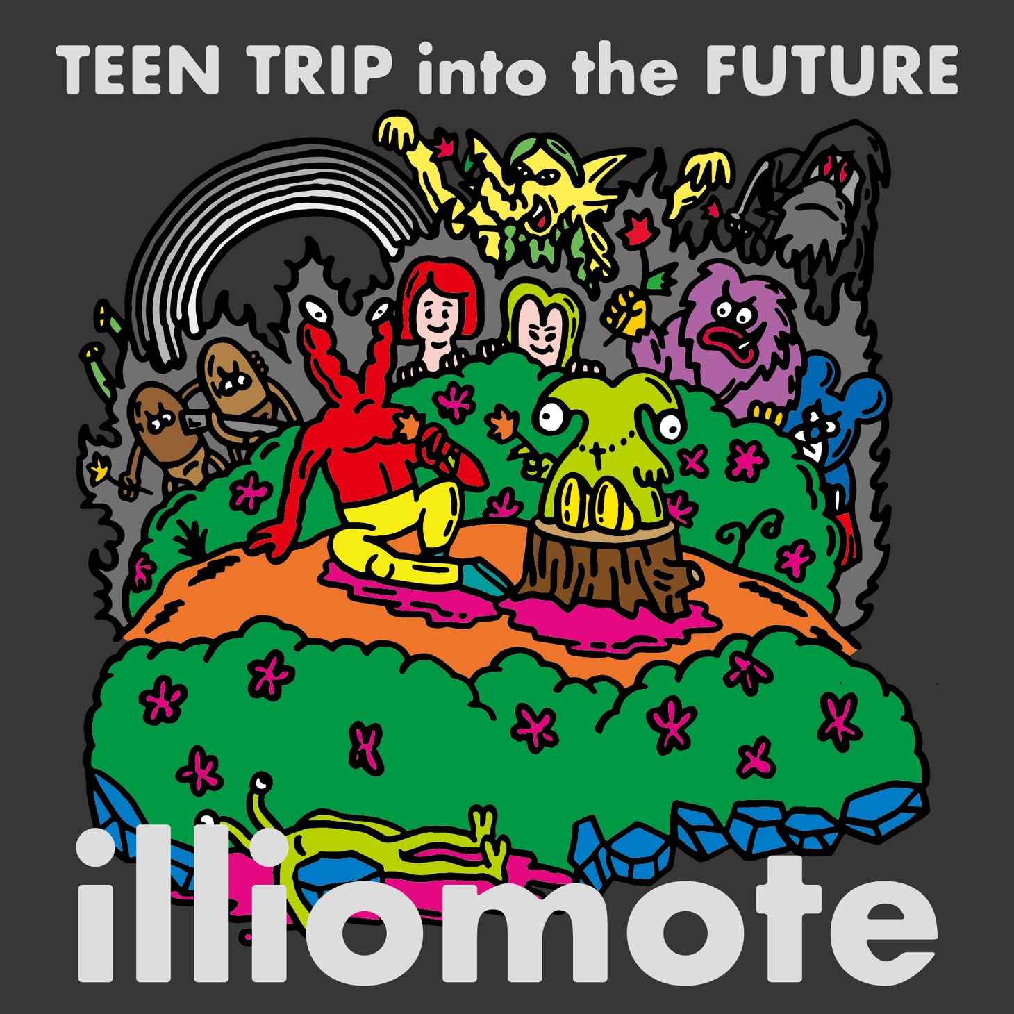 illiomote「Teen Trip Into The Future」ジャケット