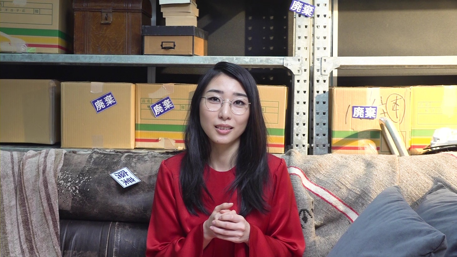 「サイクラーズ企業広告 もったいないおばけ」メイキングより。