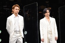 上田竜也と堂本光一。