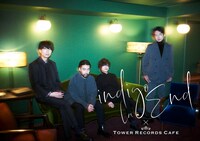 indigo la End×TOWER RECORDS CAFEコラボメインビジュアル
