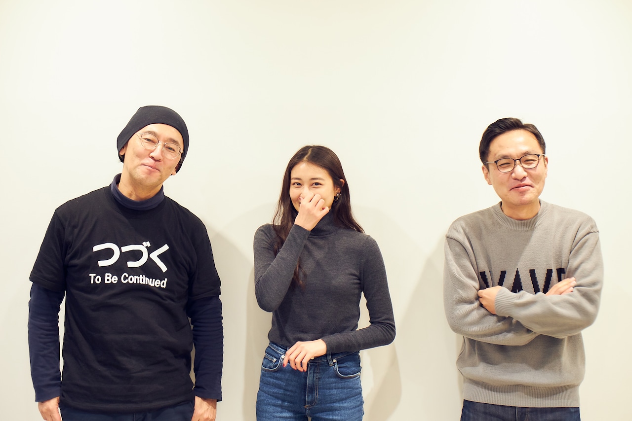 左から佐々木敦、和田彩花、南波一海。