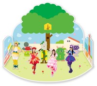 とびだせ！ももくろちゃんZアクリルジオラマ