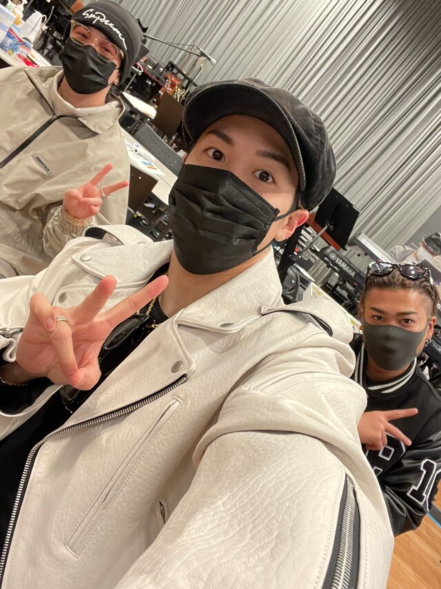 あるリハーサルにて！！ 久々にちゃんと服を着ました。笑