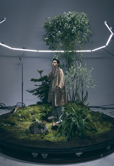 「ランバン オン ブルー」2021SSシーズンビジュアル