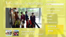 TFGの2ndアルバム「vacaTion」トレイラー公開、新宿&静岡マルイでポップアップショップ