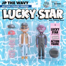 JP THE WAVY「Lucky Star feat. Lancey Foux」配信ジャケット