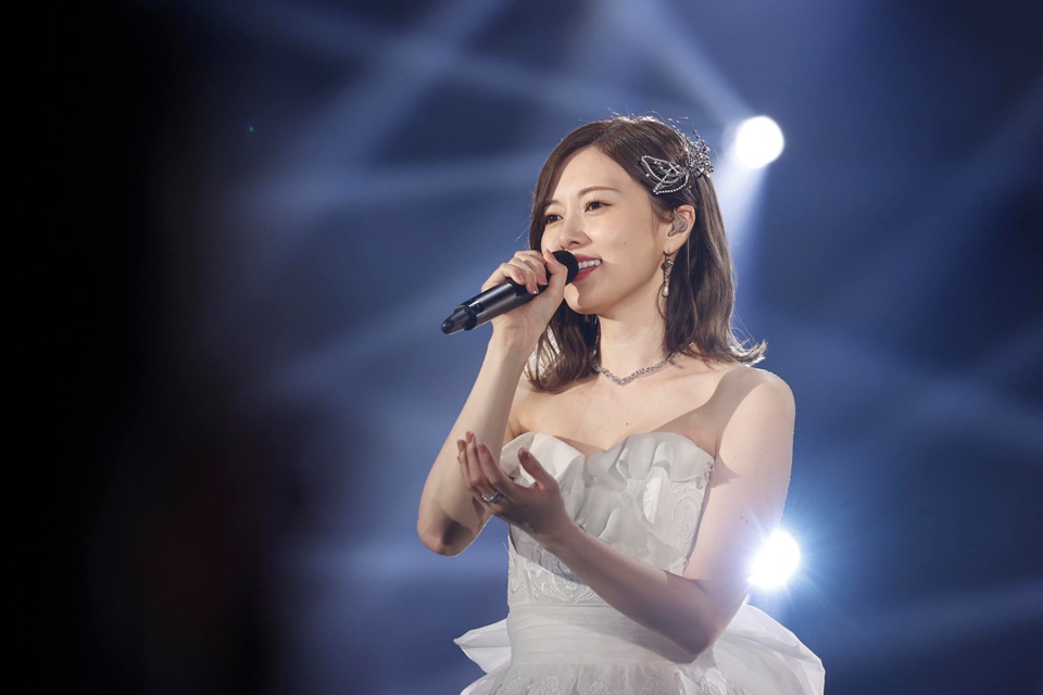 「NOGIZAKA46 Mai Shiraishi Graduation Concert ～Always beside you～」より、白石麻衣。（写真提供：ソニー・ミュージックレーベルズ）