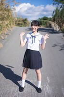 阿部夢梨の1st写真集「ゆめり日和」より。