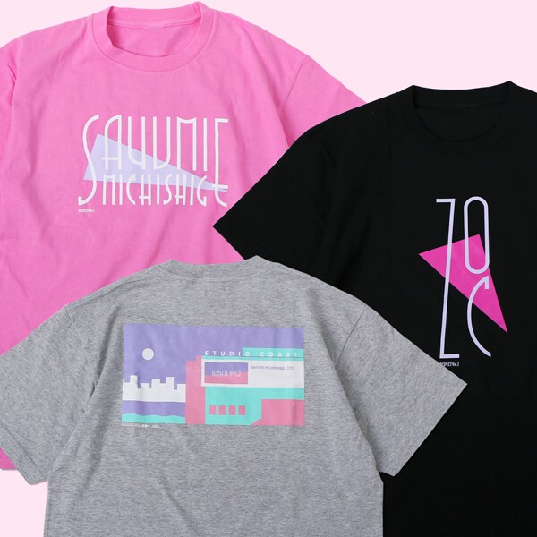 道重さゆみ×ZOC Web限定販売コラボTシャツ 道重さゆみ×ZOCツーマンライブ開催記念グッズの販売がスタート