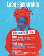 「Leon Fanourakis “SHISHIMAI” TOUR FINAL IN OSAKA & TOKYO」告知ビジュアル