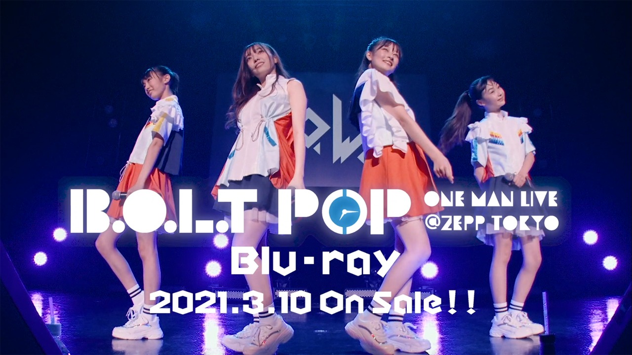 「B.O.L.T『POP』ONE MAN LIVE@Zepp Tokyo」ティザー映像より。