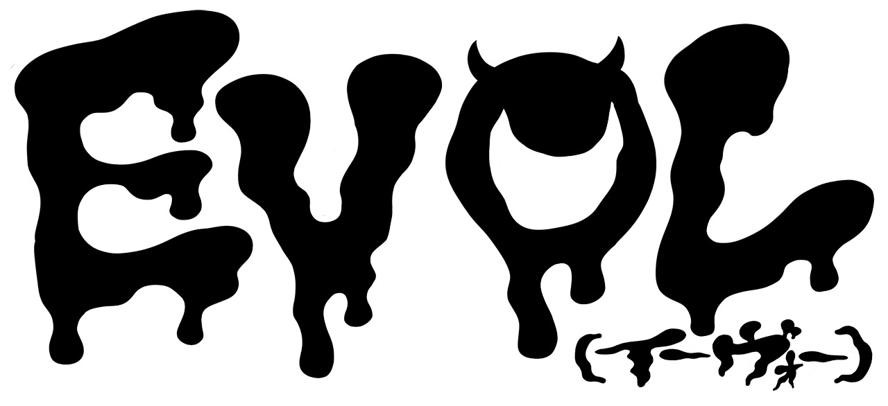 カネコアツシ「EVOL（イーヴォー）」ロゴ