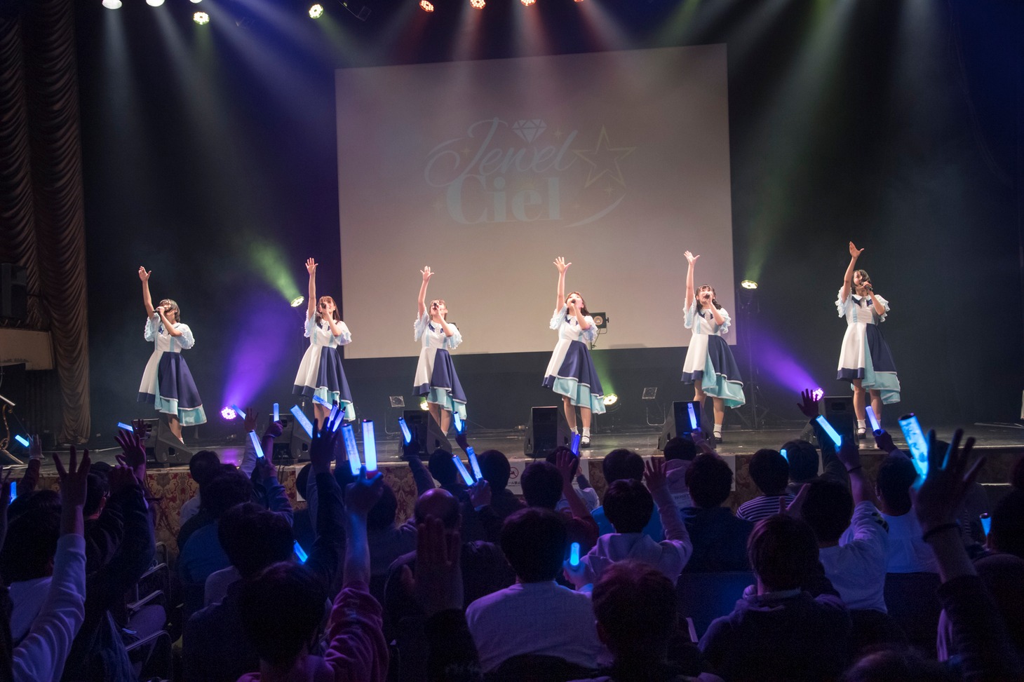 Jewel☆Ciel新体制お披露目公演の様子。（撮影：林晋介）