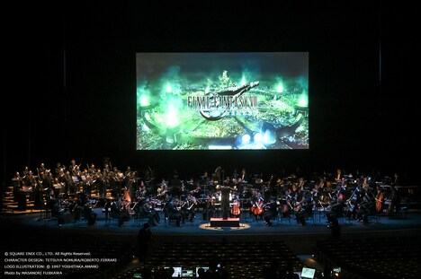 「FINAL FANTASY VII REMAKE Orchestra World Tour」東京国際フォーラム ホールA公演の様子。(Photo by MASANORI FUJIKAWA)