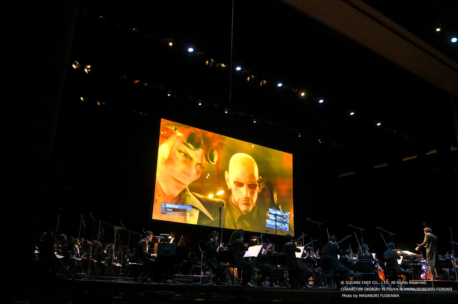 「FINAL FANTASY VII REMAKE Orchestra World Tour」東京国際フォーラム ホールA公演の様子。（Photo by MASANORI FUJIKAWA）