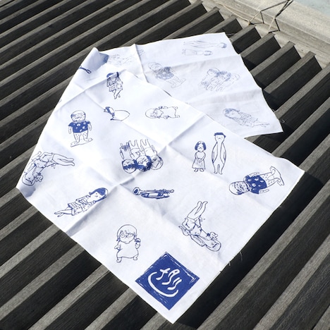 「ライブナタリー “カネコアヤノ×ハンバート ハンバート”」手ぬぐい