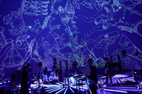 「indigo la End『夜行秘密』リリース記念 Special Streaming Live at Planetarium」より。（撮影：鳥居洋介）