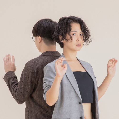 千紗子と純太「だからさよなら」ジャケット