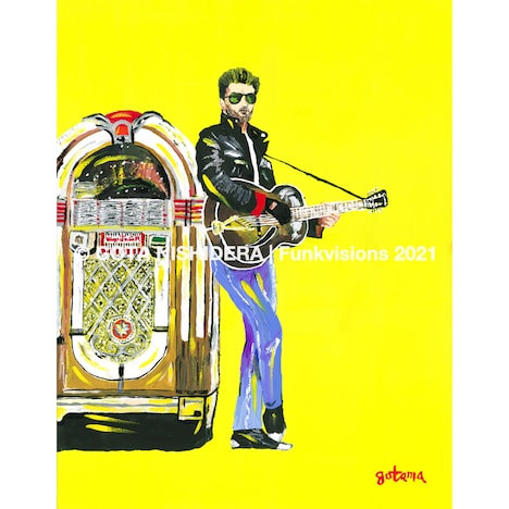 「西寺郷太 個展 “Funkvisions 2021”」のビジュアルサンプル画像。