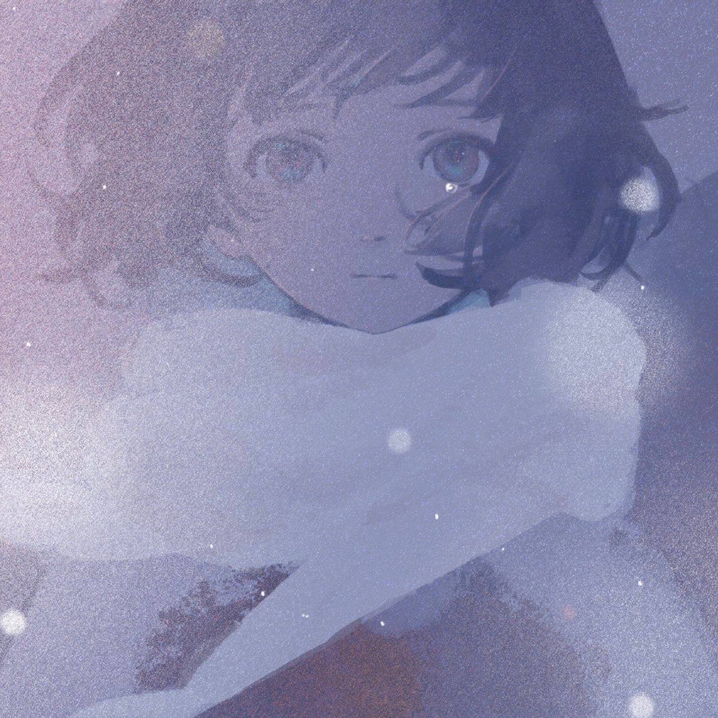 くじら「化粧と、feat.青虫」配信ジャケット