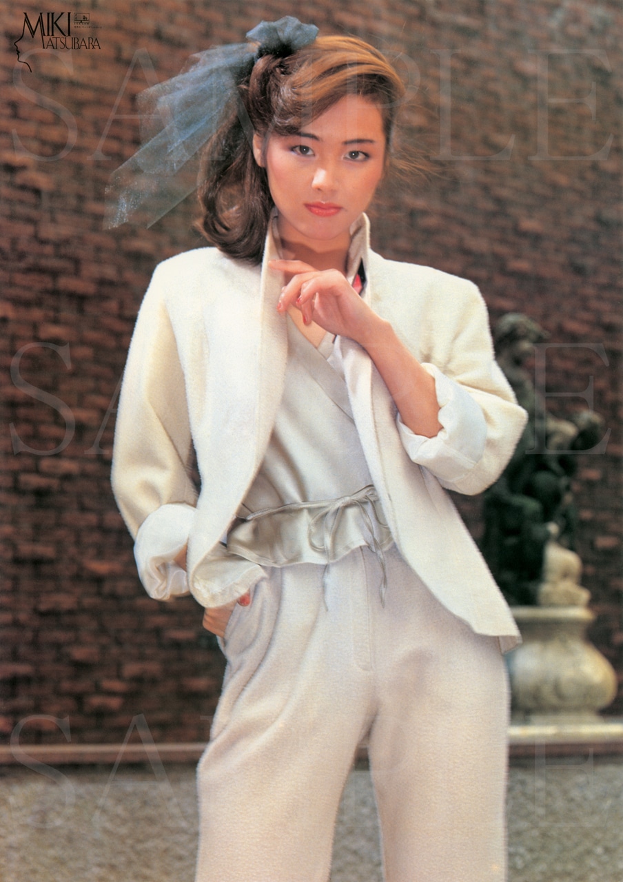 松原みき「POCKET PARK」封入ポスターのデザイン。
