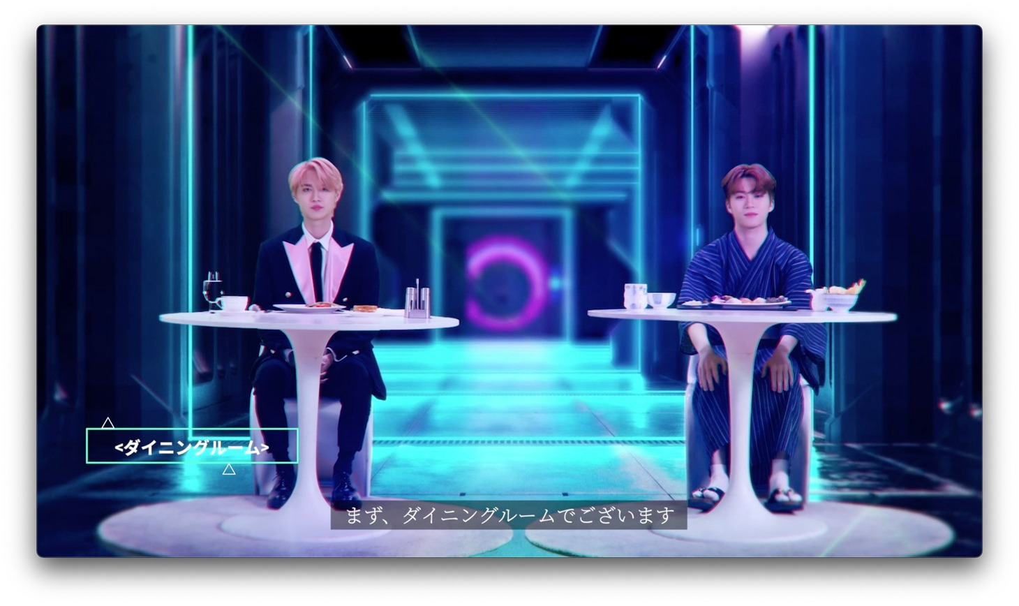 JO1「STARLIGHT DELUXE」のVTR映像。 (c) LAPONE ENTERTAINMENT