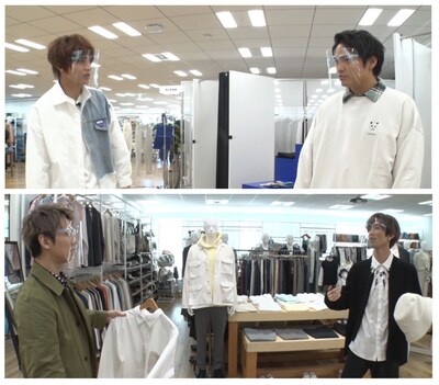 上段左から中間淳太、桐山照史、北山宏光、田中樹。(c)日本テレビ