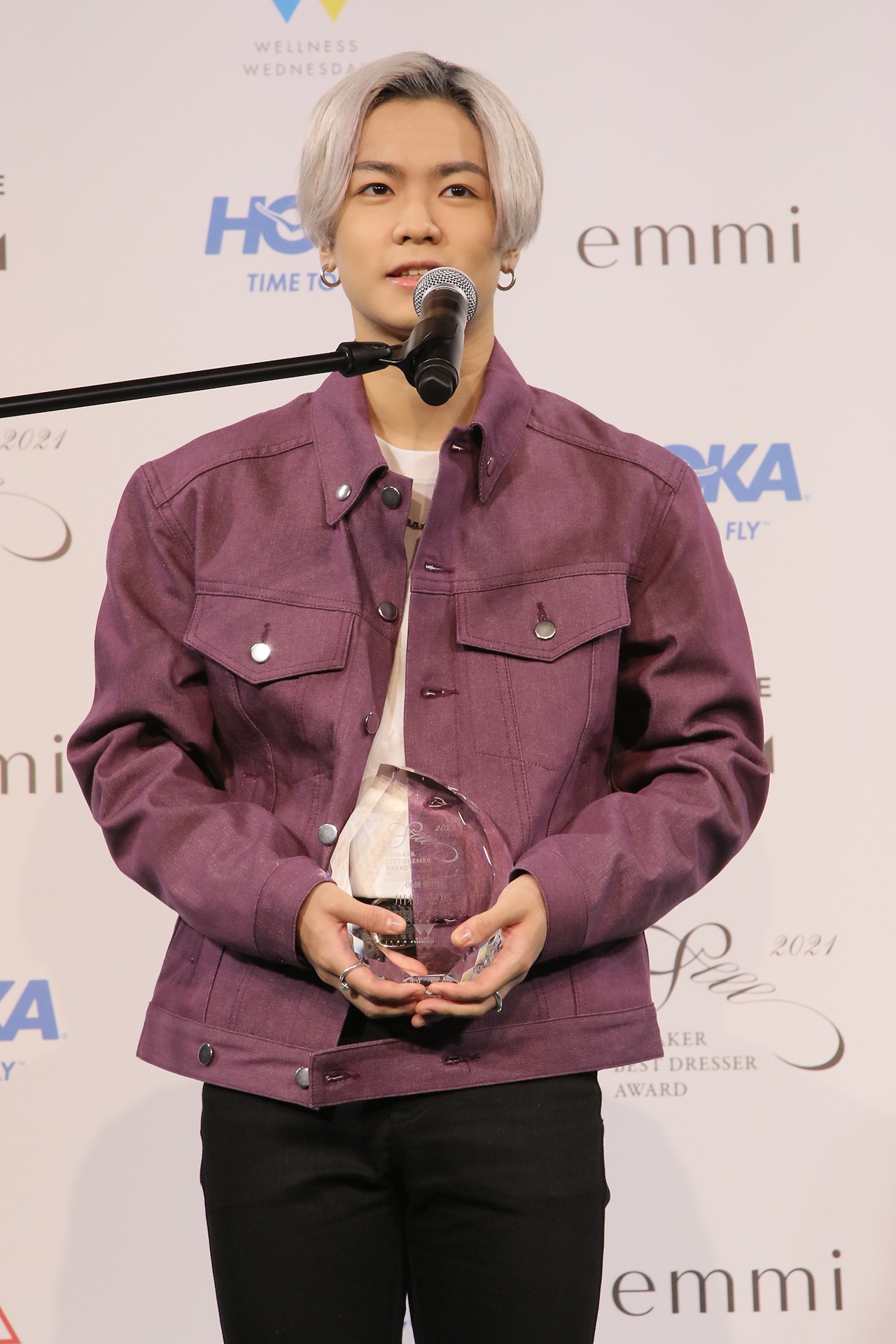川村壱馬（THE RAMPAGE from EXILE TRIBE）（写真提供：スニーカーベストドレッサー賞 2021）