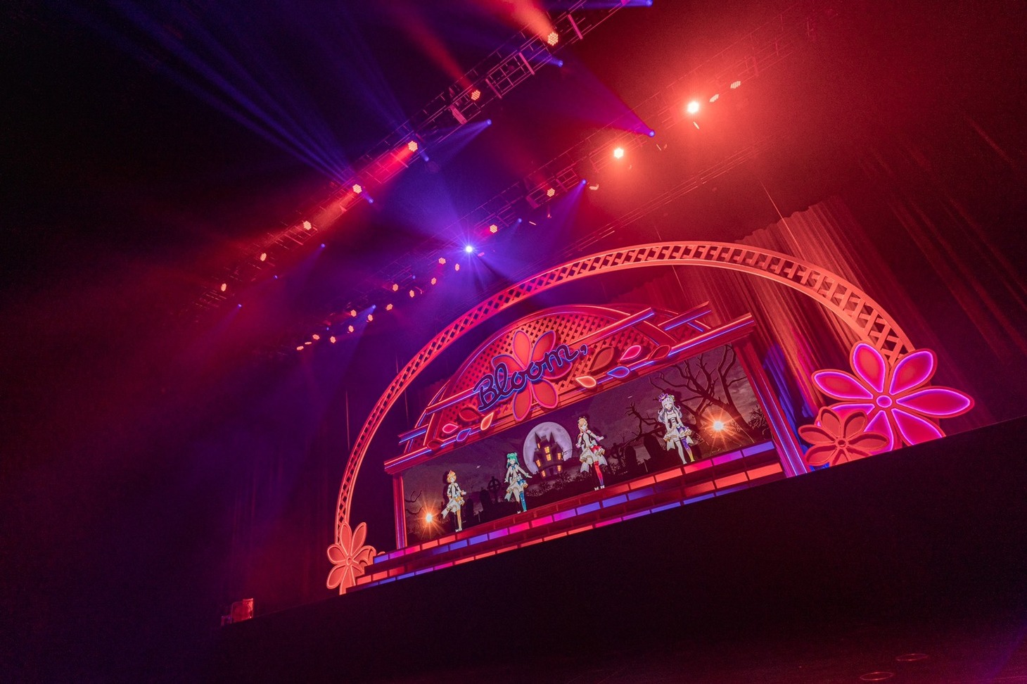 「hololive IDOL PROJECT 1st Live.『Bloom,』」の様子。