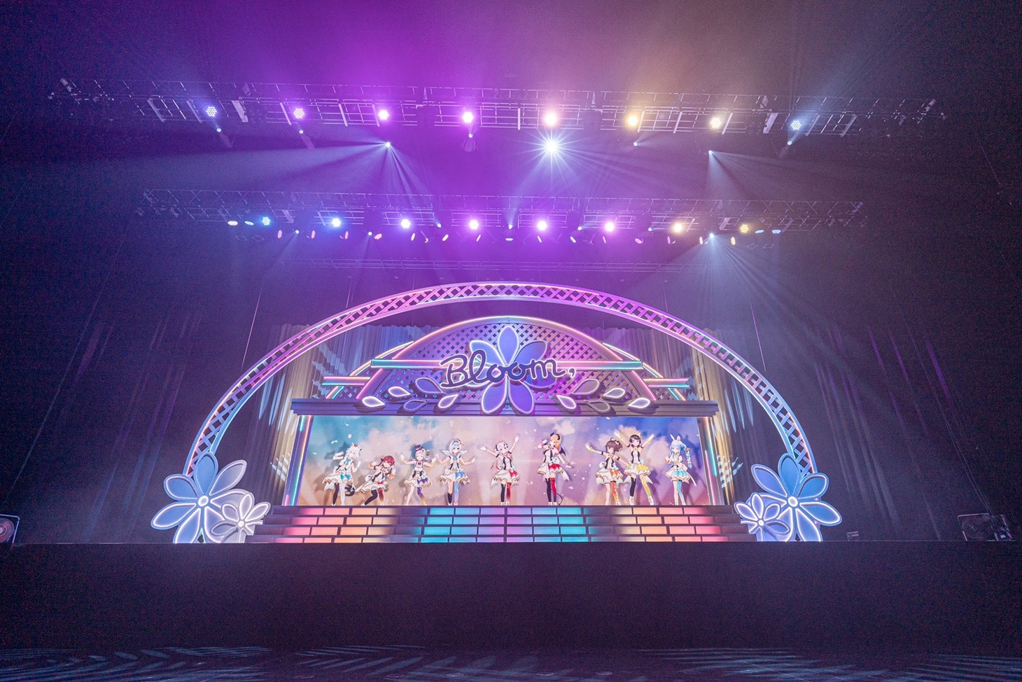 「hololive IDOL PROJECT 1st Live.『Bloom,』」の様子。