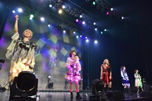 神宿「KAMIYADO Zepp Tour 2020-2021 Bloom of Life」追加公演の様子。