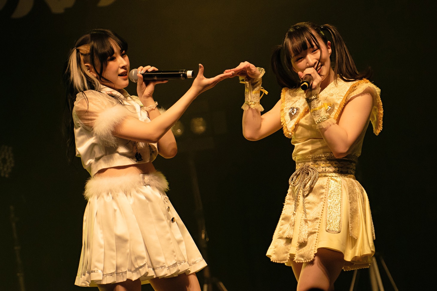 「クマリデパート6thワンマンライブおいでよ！こころのデパート『宇宙規模のアイを叫ぶ！-終わらない餅つき大会の後に-』」の様子。（Photo by Jumpei Yamada）