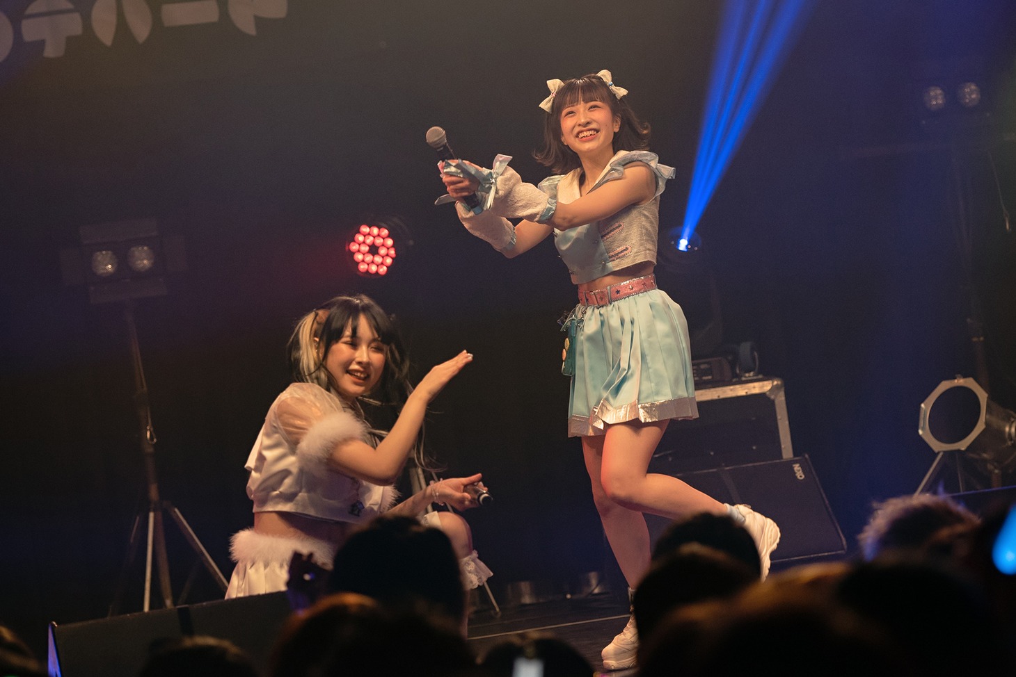 「クマリデパート6thワンマンライブおいでよ！こころのデパート『宇宙規模のアイを叫ぶ！-終わらない餅つき大会の後に-』」の様子。（Photo by Jumpei Yamada）