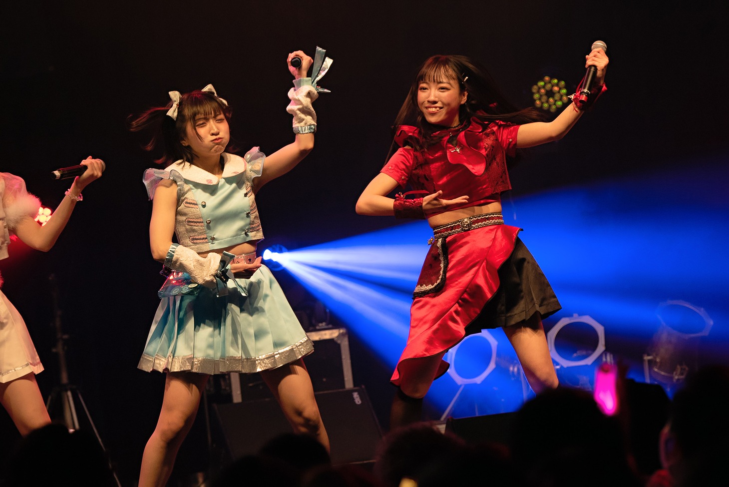 「クマリデパート6thワンマンライブおいでよ！こころのデパート『宇宙規模のアイを叫ぶ！-終わらない餅つき大会の後に-』」の様子。（Photo by Jumpei Yamada）