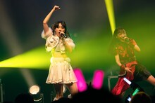 「クマリデパート6thワンマンライブおいでよ！こころのデパート『宇宙規模のアイを叫ぶ！-終わらない餅つき大会の後に-』」の様子。（Photo by Jumpei Yamada）